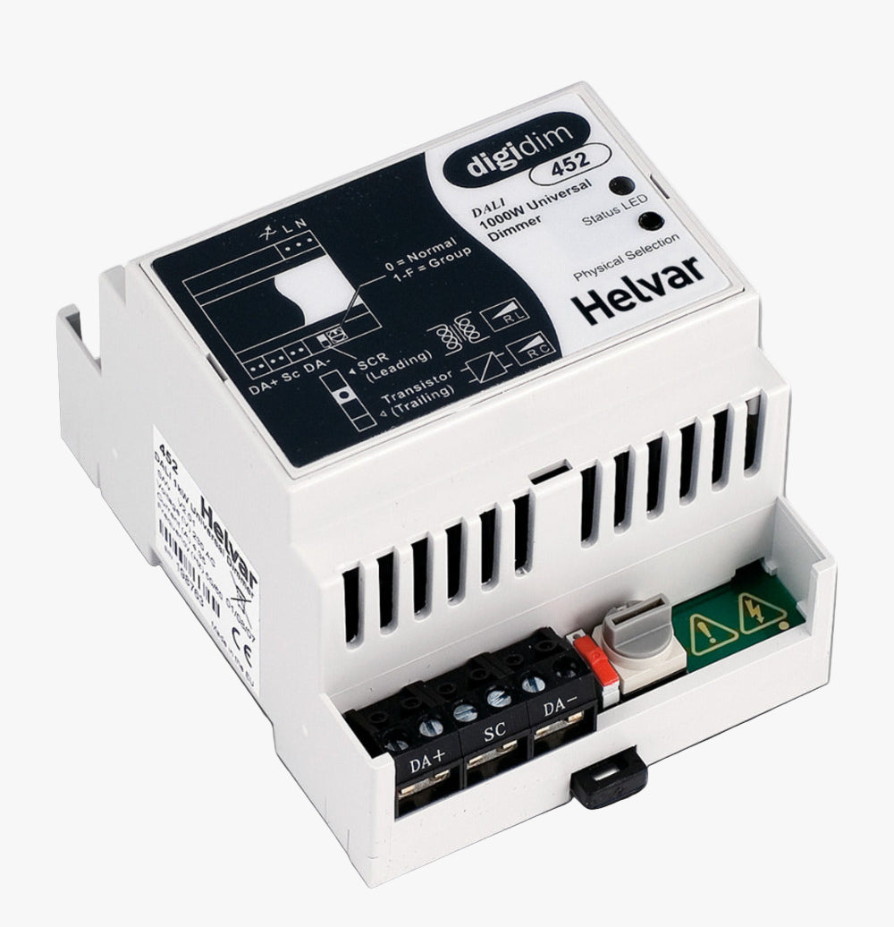 Helvar 452 Transistor Dimmer – DALI-2 Dimmer