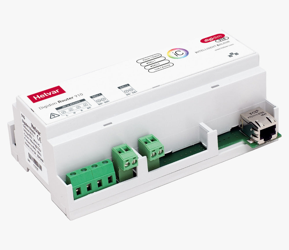 Helvar 910 Router – DALI-2 Application Controller