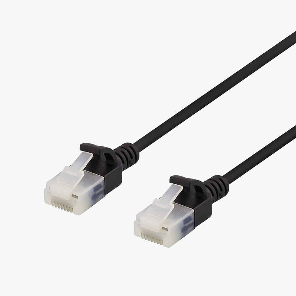Cat6a UUTP slim patch cable