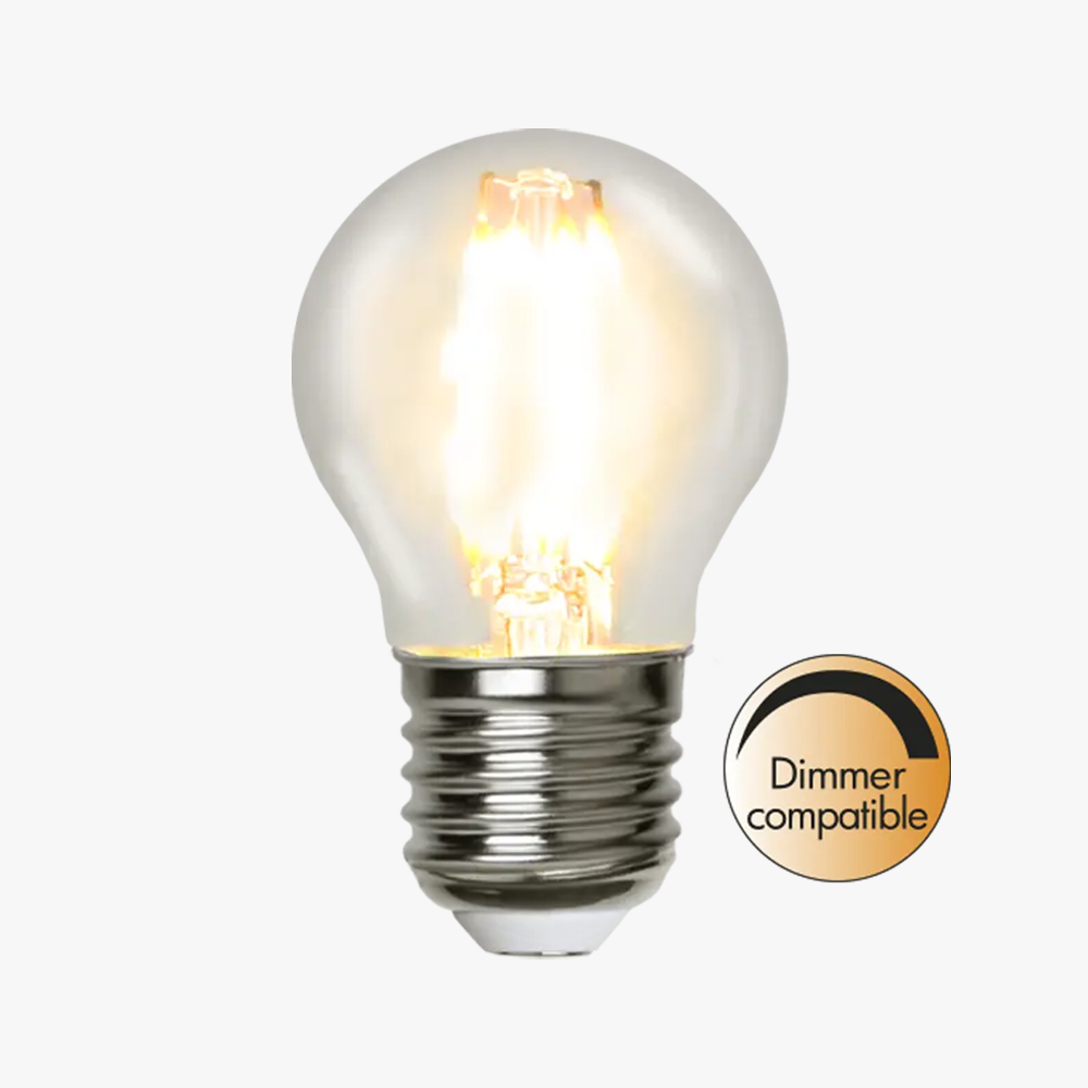 LED Bulb E27 G45 CLEAR 2700K (recommended for Columbus)