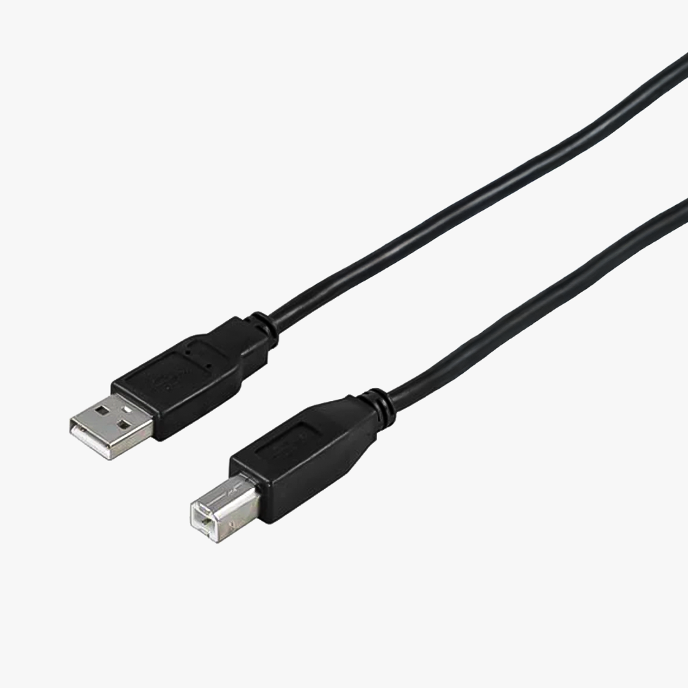 USB 2.0 cable Type A male - Type B male 5m, black