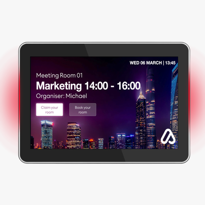 10" Conference Booking Screen PoE+ for OneDisplay