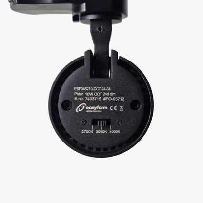 Spotlight 10W for 3-phase track - gold ring