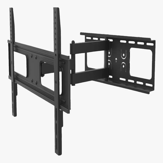 Wall mount for TV/screen, 37-70”, max 50kg, 3 joints, black 3.0
