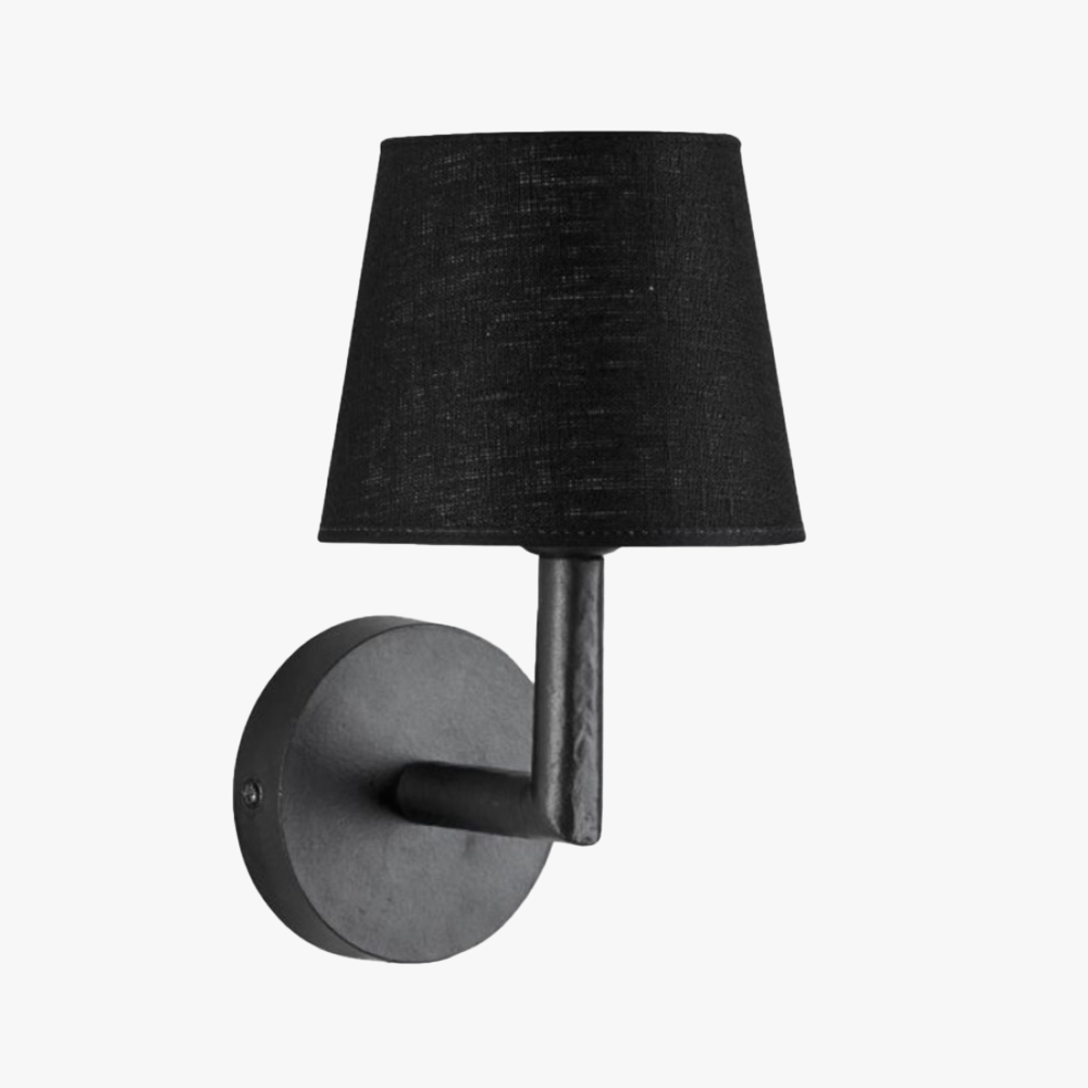 MIA Lampshade Metal inside Black/Gold 17cm