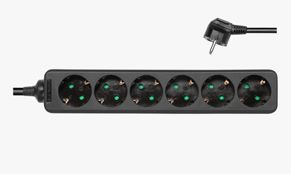 Power Strip 6 Sockets CEE, 250V 16A