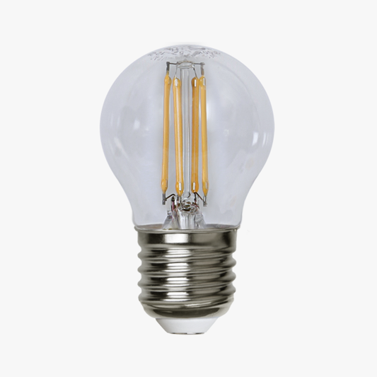 LED Bulb E27 G45 CLEAR  2700K (recommended for Columbus)