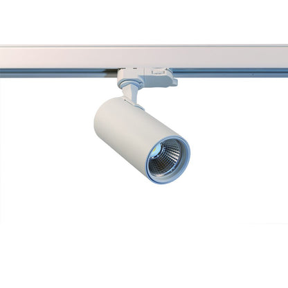 Spotlight 10W for 3-phase track - black ring