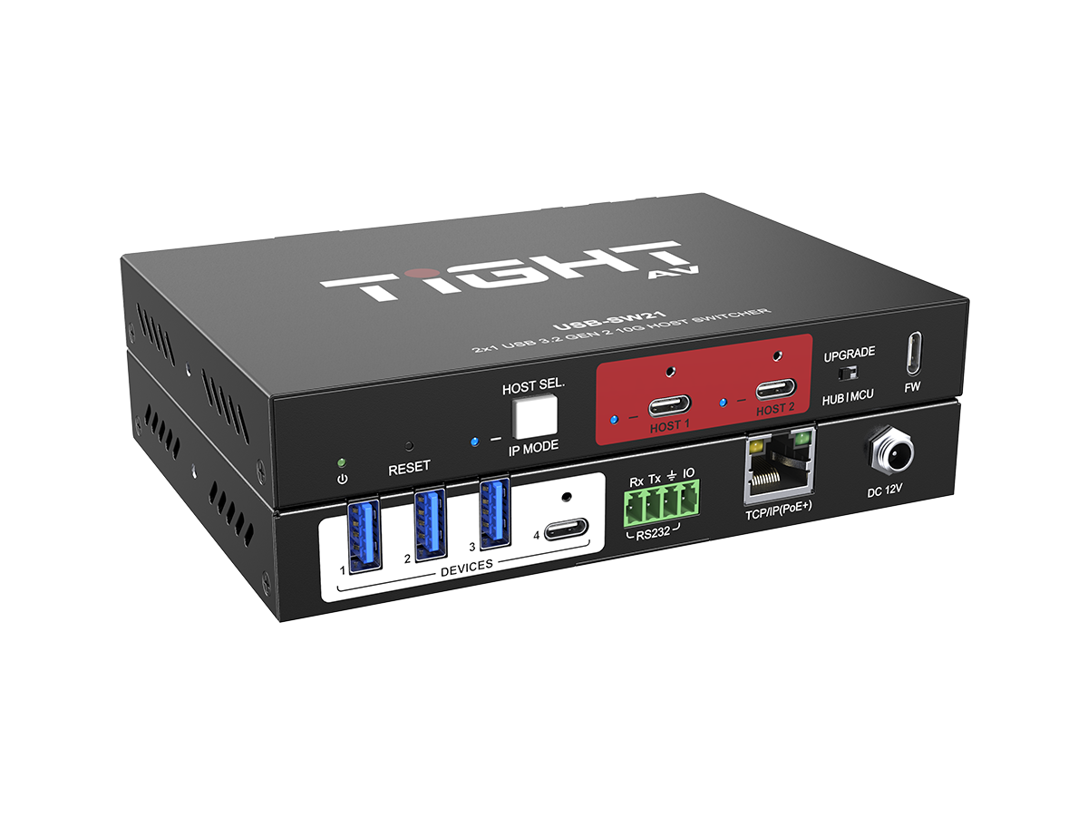 USB 3.2 10G HOST SWITCHER - Tight AV USB-SW21