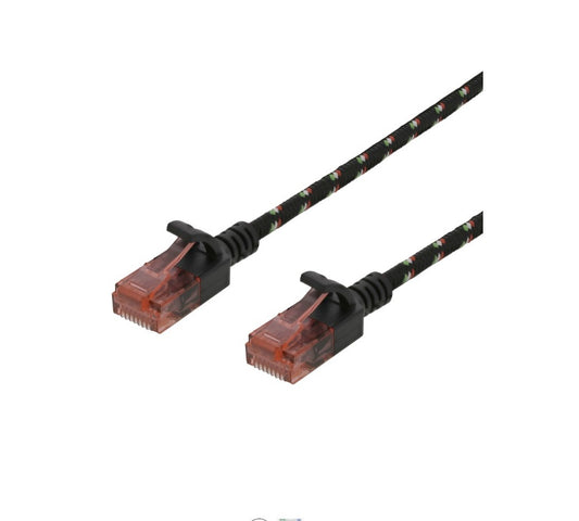 Cat6a UUTP slim patch cablel 1m