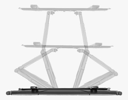 Wallmount Flexarm Ultra-Slim 32"-70" up to 45 kg, Black